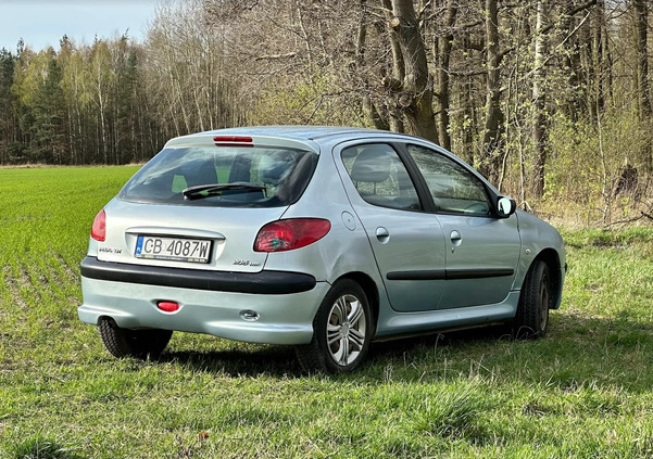 Peugeot 206 cena 2800 przebieg: 290027, rok produkcji 2003 z Bydgoszcz małe 29